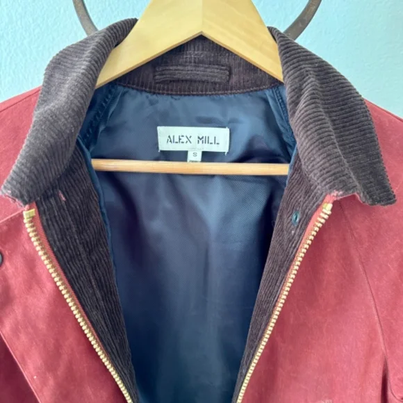 ALEX MILL Chiltern Street Jacket in Waxed Cotton - Small - Picture 5 of 6